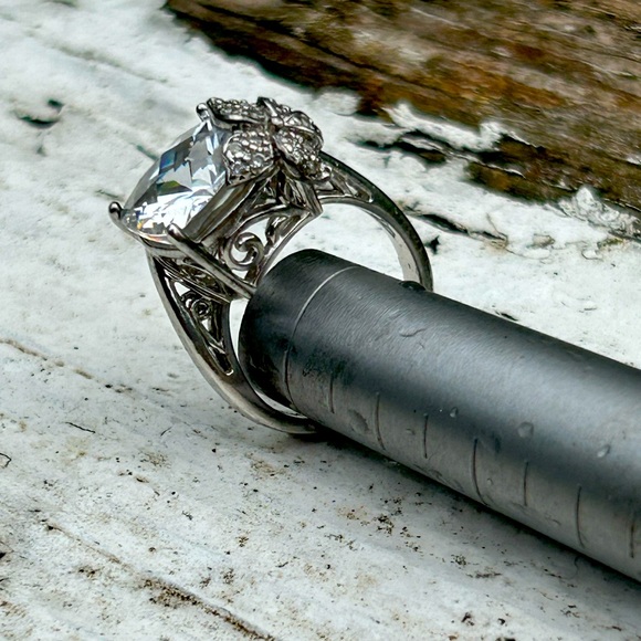 925 CZ ring - Picture 6 of 6